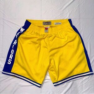 NBA Golden State Warriors HARDWOOD CLASSICS Vintage Shorts Adult Large